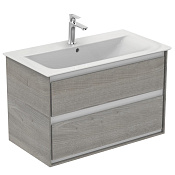 Ideal Standard Connect Air Тумба под раковину 80x44x51,7h см, цвет: wood light grey/matt white E0819PS