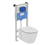 Ideal Standard Prosys Connect Комплект: инсталляция, унитаз безободковый, цвет: euro white E211601