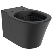 Ideal Standard Connect Air Унитаз подвесной 36x54 см безободковый, цвет: silk black E2288V3