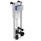 Ideal Standard Prosys Eco Frame Инсталляция для унитаза 30x21 см с кнопкой смыва, цвет: chrome E2332AA