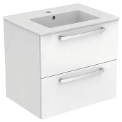 Ideal Standard Tempo Тумба под раковину 60x44x82,5h см, с 2-мя ящиками, цвет: lacquered white glossy E3240WG