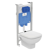 Ideal Standard Prosys 2.0. I.Life Комплект: инсталляция, унитаз безободковый, цвет: euro white RI471702