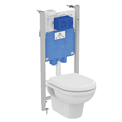 Ideal Standard Prosys 2.0. Exacto Комплект: инсталляция, унитаз безободковый, цвет: euro white RX002602