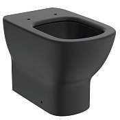 Ideal Standard Tesi Унитаз приставной 36,5x55,5 см безободковый, цвет: silk black T0077V3