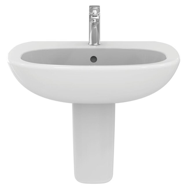 Ideal Standard Tesi Полуколонна с крепежом, цвет: euro white T033401