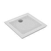 Ideal Standard Connect Душевой поддон керамический 80x80x6h см, цвет: euro white T266401