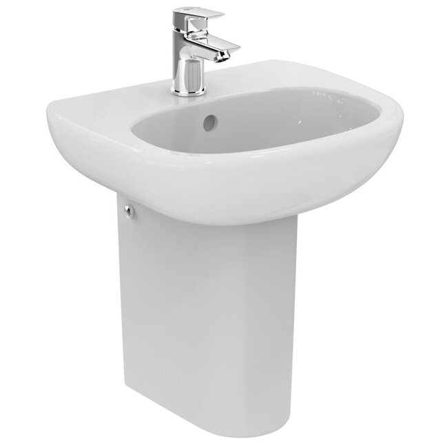 Ideal Standard Tesi Полуколонна малая с крепежом, цвет: euro white T352001