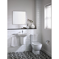 Ideal Standard Tesi Полуколонна малая с крепежом, цвет: euro white T352001