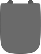 Ideal Standard I.Life Крышка-сиденье для унитаза, с микролифтом, дюропласт, цвет: grey glossy T468358