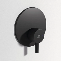 Ideal Standard Гигиенический душ со смесителем, шланговым подключением и шлангом, цвет: silk black BD651XG