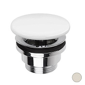 Simas Vignoni Донный клапан клик-клак, универсальный с керамической крышкой, цвет: sabbia matt PLCE sabbia matt