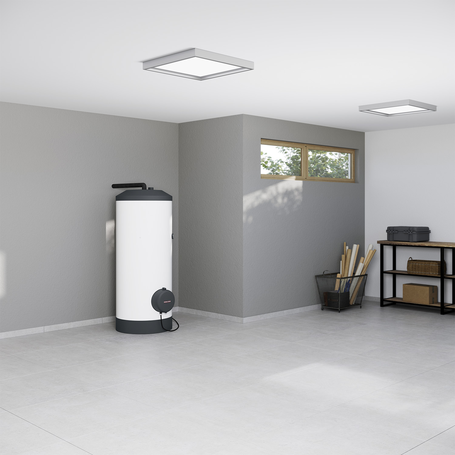 Stiebel Eltron SHW S Водонагреватель накопительный электрический, 300 литров, трехфазный, цвет:белый 182121