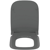 Ideal Standard I.Life B Крышка-сиденье, с микролифтом, дюропласт, цвет: grey glossy T500358