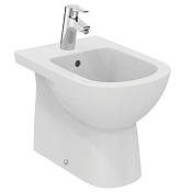 Ideal Standard Tempo Биде напольное 40x36 см, 1 отверстие под смеситель, перелив, цвет: euro white T510101