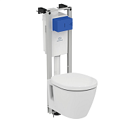 Ideal Standard Prosys Connect Комплект: инсталляция, унитаз безободковый, цвет: euro white W220101