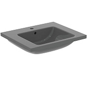 Ideal Standard I.Life B Раковина мебельная 61x15,5 см, с переливом, цвет: grey glossy T460558