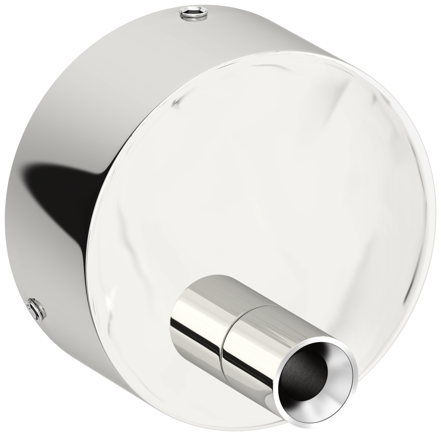 Стилье Короб скрытого подключения для электрических полотенцесушителей d5,7 см, цвет: хром глянцевый 00100-0500