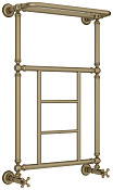 Сунержа Ренессанс Полотенцесушитель водяной с полкой 57,2х93,3h см, цвет: золотой шёлк матовый 32-0282-8650