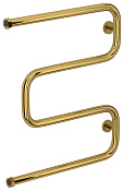 Сунержа Ш-образный+ Полотенцесушитель водяной 53х62,8h см, цвет: золото глянцевое 03-4014-6050