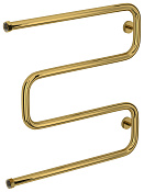 Сунержа Ш-образный+ Полотенцесушитель водяной 63х62,8h см, цвет: золото глянцевое 03-4014-6060