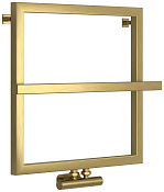 Сунержа Штиль EU50+ Полотенцесушитель водяной 60х60h см, цвет: состаренная латунь брашированная 051-0256-5353