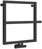 Сунержа Штиль EU50+ Полотенцесушитель водяной 60х60h см, цвет: тёмный титан муар матовый 15-0256-5353