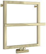 Сунержа Штиль EU50+ Полотенцесушитель водяной 60х60h см, цвет: шампань глянцевая 020-0256-5353