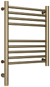 Сунержа Богема 3.0 прямая Полотенцесушитель электрич., 43,2х62,4h см, левое, цвет: золотой шёлк мат. 32-5804-5040