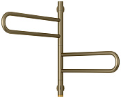 Сунержа Парео 4.0 Полотенцесушитель поворотный электрический 5х53,5х56,7h см, цвет: золотой шёлк мат 32-0823-0567