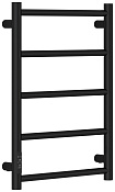 Стилье Формат 27 Полотенцесушитель электрический, 43,2х60h см, прямая, левое, цвет: чёрный глянцевый 17529-6040