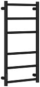 Стилье Формат 27 Полотенцесушитель электрический, 43,2х80h см, прямая, левое, цвет: чёрный глянцевый 17529-8040