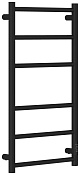 Стилье Формат 27 Полотенцесушитель электрический, 43,2х80h см, прямая, правое, цвет: чёрный матовый 31528-8040