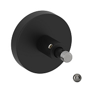 Сунержа Tube Кронштейн телескопический для полотенцесушителей 5х6х5h см, цвет: чёрный хром глянцевый 01-1500-0000