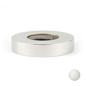 Сунержа Tube Отражатель декоративный d5 см, G 3/4" НР цвет: белый матовый 30-1507-0001