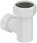 Стилье Уголок переходной НГ G 1/НГ G 3/4, цвет: белый глянцевый 122001-1034