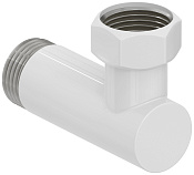 Стилье Уголок переходной НР G 1/НР G 1, цвет: белый глянцевый 122002-0110