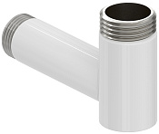 Стилье Уголок переходной НР G 1/2/НР G 3/4, цвет: белый глянцевый 122003-3412