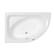 Whitecross Aquarella Ванна гидромас. угловая Soft - левая, 170х110 см, цвет: белый, фурнитура хром 0108.170110.100.SOFT.CR