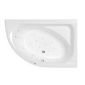 Whitecross Aquarella Ванна гидромас. угловая Ultra - правая, 170х110 см, цвет: белый, фурнитура хром 0109.170110.100.ULTRA.CR
