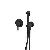 Whitecross Y Гигиенический душ встраиваемый, комплект, шланг 125 см, цвет: черный матовый SYSYBI1BL