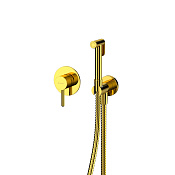 Whitecross Y Гигиенический душ встраиваемый, комплект, шланг 125 см, цвет: золото глянцевое SYSYBI1GL