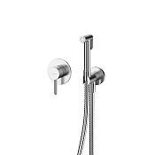 Whitecross Y Гигиенический душ встраиваемый, комплект, шланг 125 см, цвет: никель брашированный SYSYBI1NIB