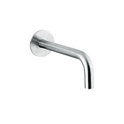 Cisal Less New Излив настенный для ванны 25 см, цвет: brushed stainless steel ZZ9A7800D1