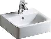 Ideal Standard Connect Раковина подвесная 40x36 см, с переливом, цвет: euro white E803301