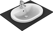Ideal Standard Connect Раковина встраиваемая сверху 62x46 см, с переливом, цвет: euro white E504001