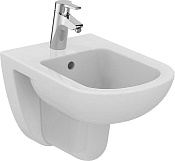 Ideal Standard Tempo Биде подвесное 35x36 см, 1 отверстие под смеситель, перелив, цвет: euro white T510001