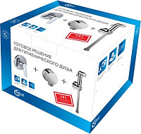 Ideal Standard Гигиенический душ со смесителем, шланговым подключением и шлангом, цвет: chrome B0040AA