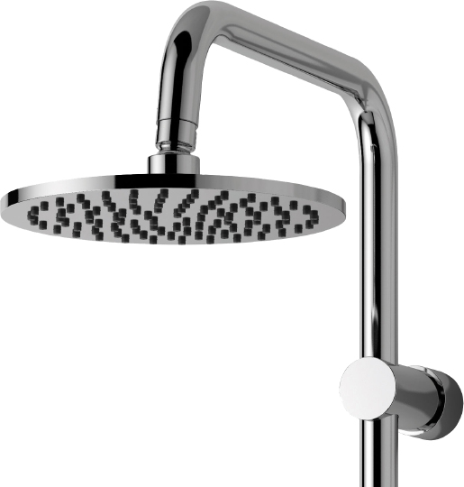 Ideal Standard Ideal duo Душевая стойка: термостат, верхний душ, лейка, штанга 105 см, цвет: chrome A5686AA