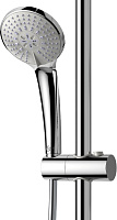 Ideal Standard Ideal duo Душевая стойка: термостат, верхний душ, лейка, штанга 105 см, цвет: chrome A5686AA