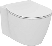 Ideal Standard Connect Унитаз подвесной 36,5x54,5 см безободковый, цвет: euro white E047901